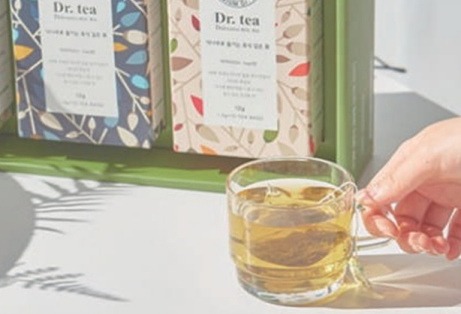 제공 자료의 DR.TEA 차와 패키지